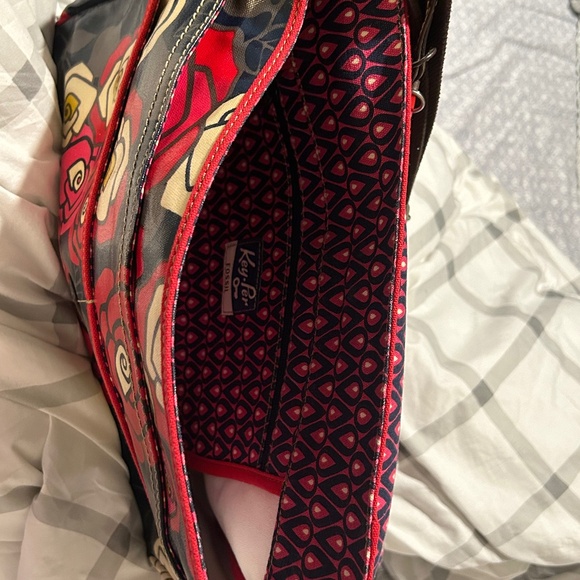 FOSSIL FLORAL SATCHEL SHOULDER BAG - Picture 7 of 11